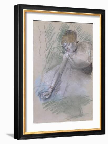 Dancer, 1880-85-Edgar Degas-Framed Giclee Print