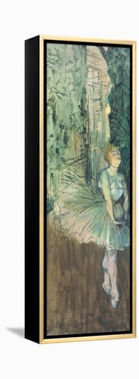 Dancer, 1895-96-Henri de Toulouse-Lautrec-Framed Premier Image Canvas