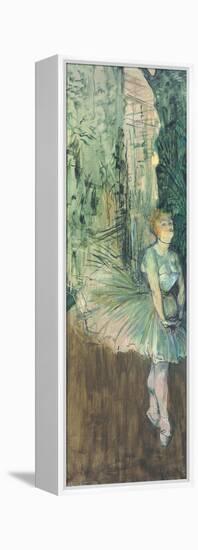 Dancer, 1895-96-Henri de Toulouse-Lautrec-Framed Premier Image Canvas