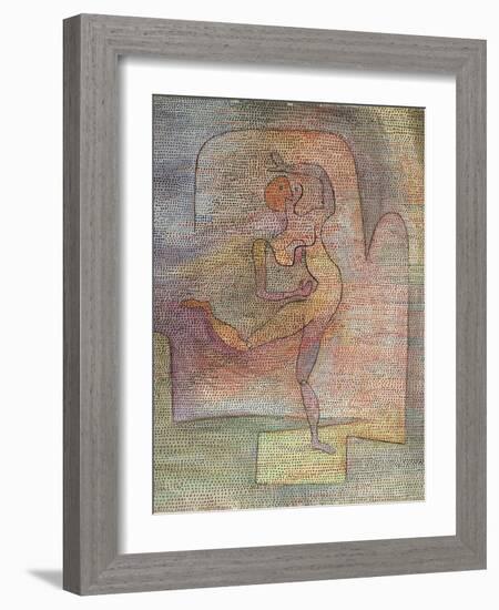 Dancer, 1932-Paul Klee-Framed Giclee Print