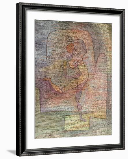 Dancer, 1932-Paul Klee-Framed Giclee Print