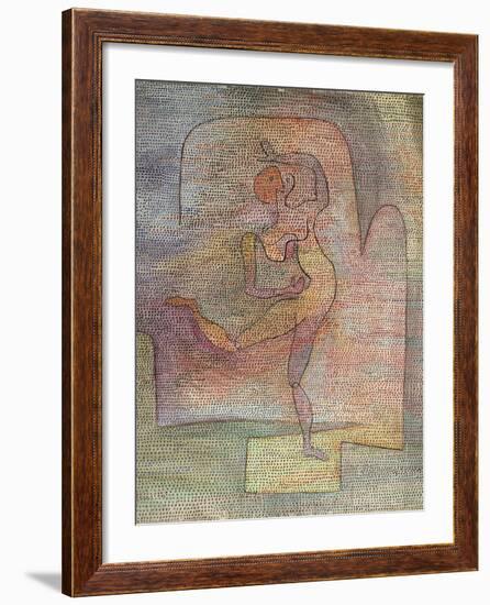 Dancer, 1932-Paul Klee-Framed Giclee Print