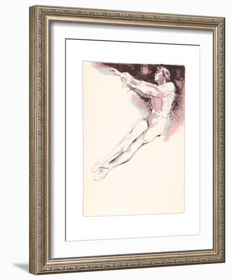 Dancer 3-Jim Jonson-Framed Limited Edition