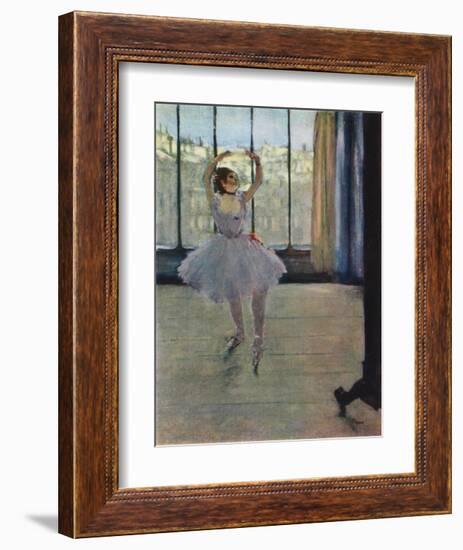 Dancer at the Photographers-Edgar Degas-Framed Collectable Print