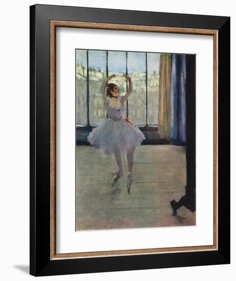 Dancer at the Photographers-Edgar Degas-Framed Collectable Print