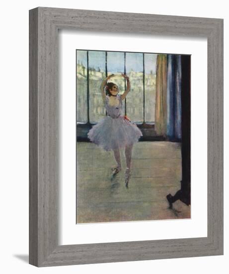 Dancer at the Photographers-Edgar Degas-Framed Collectable Print