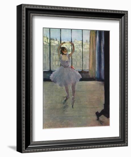 Dancer at the Photographers-Edgar Degas-Framed Collectable Print