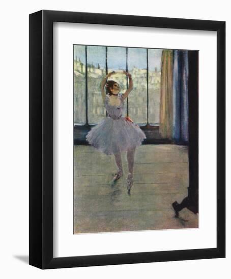 Dancer at the Photographers-Edgar Degas-Framed Collectable Print