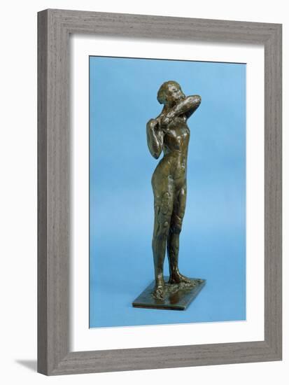 Dancer (Bronze)-Edgar Degas-Framed Giclee Print