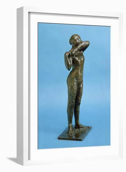 Dancer (Bronze)-Edgar Degas-Framed Giclee Print