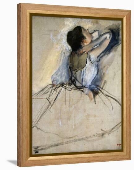 Dancer, C. 1874-Edgar Degas-Framed Premier Image Canvas