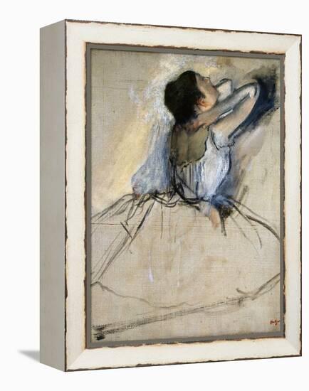 Dancer, C. 1874-Edgar Degas-Framed Premier Image Canvas