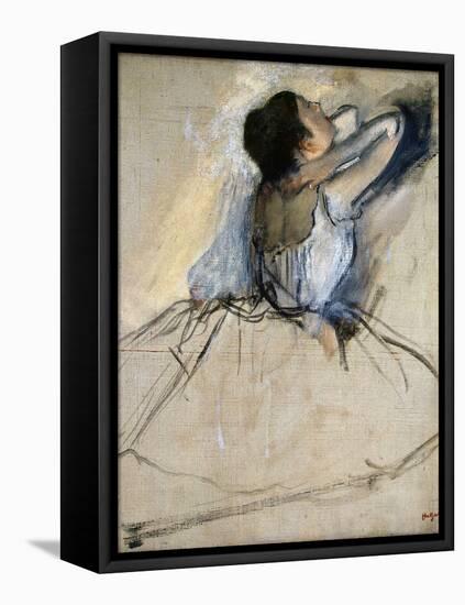 Dancer, C. 1874-Edgar Degas-Framed Premier Image Canvas