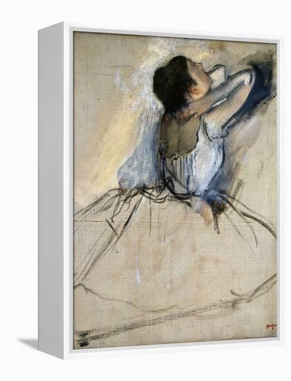 Dancer, C. 1874-Edgar Degas-Framed Premier Image Canvas