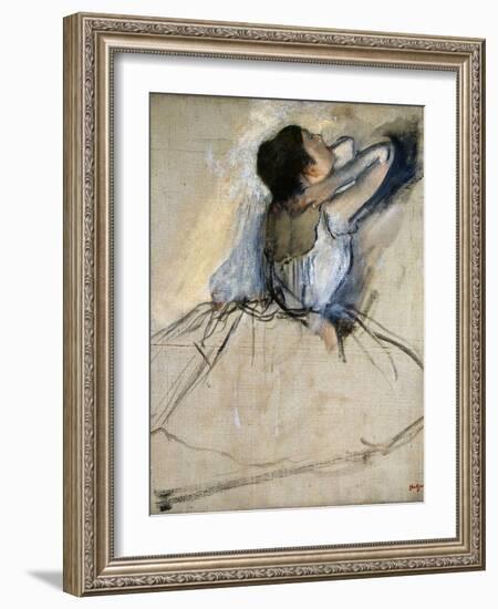 Dancer, C. 1874-Edgar Degas-Framed Premium Giclee Print