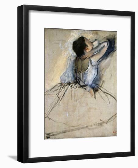 Dancer, C. 1874-Edgar Degas-Framed Premium Giclee Print