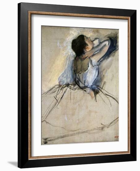 Dancer, C. 1874-Edgar Degas-Framed Premium Giclee Print