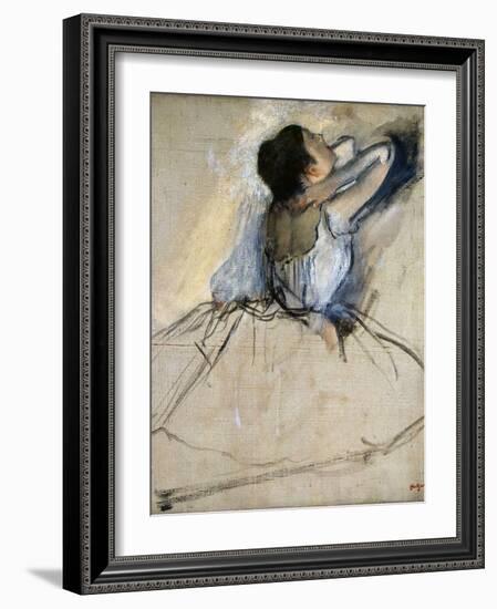 Dancer, C. 1874-Edgar Degas-Framed Premium Giclee Print