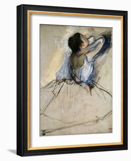 Dancer, C. 1874-Edgar Degas-Framed Premium Giclee Print