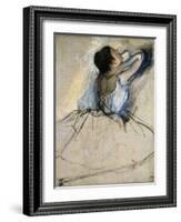 Dancer, C. 1874-Edgar Degas-Framed Giclee Print