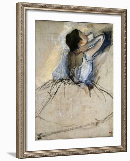 Dancer, C. 1874-Edgar Degas-Framed Giclee Print