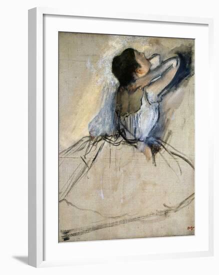 Dancer, C. 1874-Edgar Degas-Framed Giclee Print