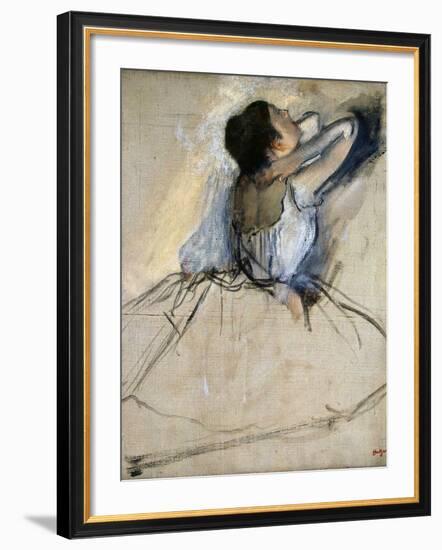 Dancer, C. 1874-Edgar Degas-Framed Giclee Print