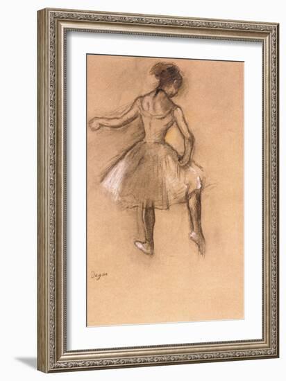 Dancer, C.1880-Edgar Degas-Framed Giclee Print