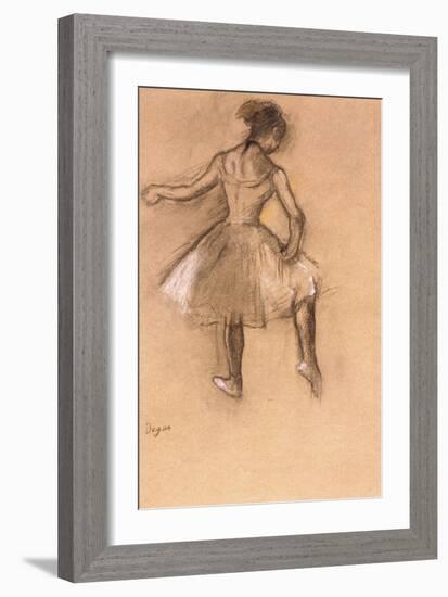 Dancer, C.1880-Edgar Degas-Framed Giclee Print