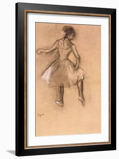 Dancer, C.1880-Edgar Degas-Framed Giclee Print