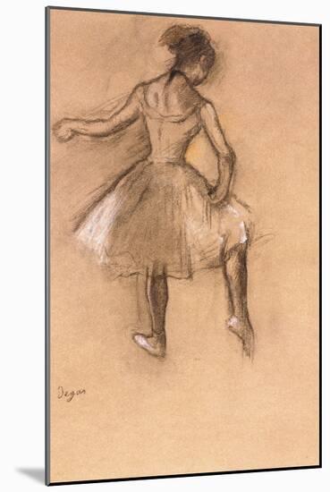 Dancer, C.1880-Edgar Degas-Mounted Giclee Print