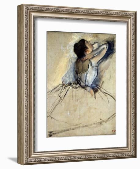 Dancer, C1874-Edgar Degas-Framed Giclee Print