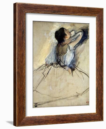 Dancer, C1874-Edgar Degas-Framed Giclee Print