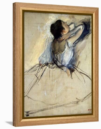 Dancer, C1874-Edgar Degas-Framed Premier Image Canvas