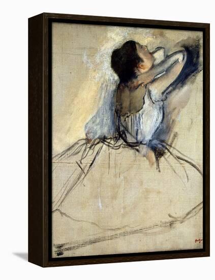 Dancer, C1874-Edgar Degas-Framed Premier Image Canvas