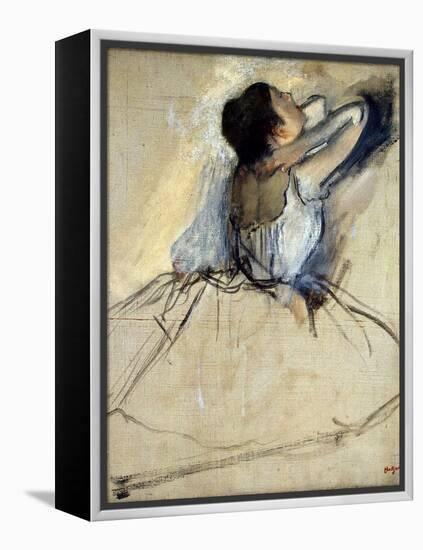 Dancer, C1874-Edgar Degas-Framed Premier Image Canvas