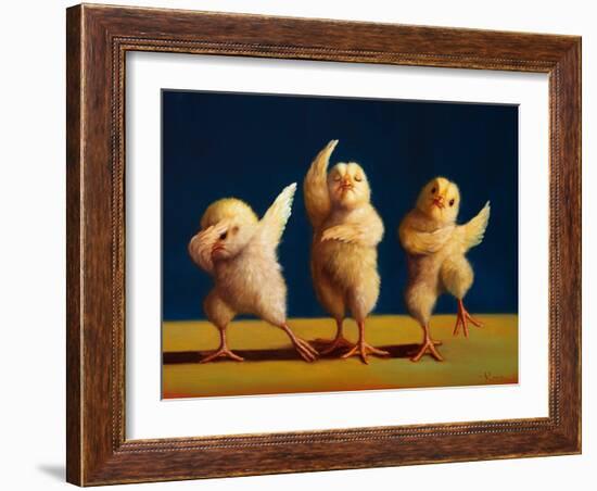 Dancer Chicks-Lucia Heffernan-Framed Art Print