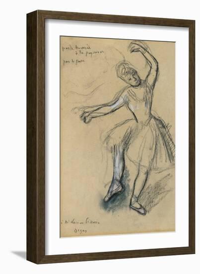 Dancer; Danseuse, 1880s-Edgar Degas-Framed Giclee Print