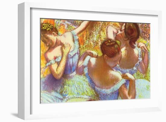 Dancer in Blue-Edgar Degas-Framed Art Print