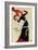 Dancer Jane Avril, Poster-Henri de Toulouse-Lautrec-Framed Giclee Print