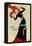 Dancer Jane Avril, Poster-Henri de Toulouse-Lautrec-Framed Premier Image Canvas