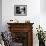 Dancer Jose Limon at Home with Wife Pauline Lawrence-Gjon Mili-Framed Premium Photographic Print displayed on a wall