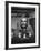 Dancer Jose Limon Seated at Candle Lit Table at His Home-Gjon Mili-Framed Premium Photographic Print