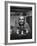 Dancer Jose Limon Seated at Candle Lit Table at His Home-Gjon Mili-Framed Premium Photographic Print