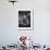 Dancer Jose Limon Seated at Candle Lit Table at His Home-Gjon Mili-Framed Premium Photographic Print displayed on a wall