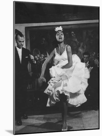 Dancer Maria Albaicin, Dancing Flamenco at Corral de La Moreria-Loomis Dean-Mounted Photographic Print