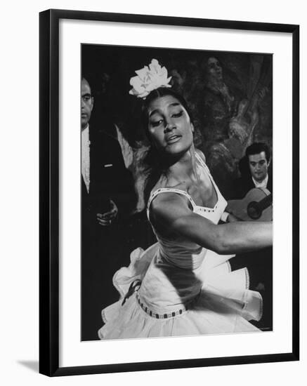 Dancer Maria Albaicin, Dancing Flamenco at Corral de La Moreria-Loomis Dean-Framed Photographic Print