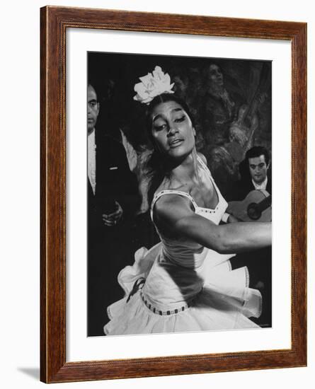 Dancer Maria Albaicin, Dancing Flamenco at Corral de La Moreria-Loomis Dean-Framed Photographic Print