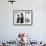 Dancer Mikhail Baryshnikov and Choreographer Twyla Tharp Resting during Rehearsal-Gjon Mili-Framed Premium Photographic Print displayed on a wall