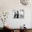 Dancer Mikhail Baryshnikov and Choreographer Twyla Tharp Resting during Rehearsal-Gjon Mili-Mounted Premium Photographic Print displayed on a wall